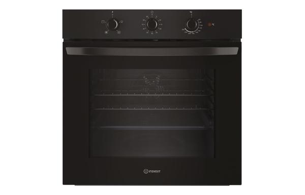 Indesit IO 233 B UK Single Electric Oven - Black